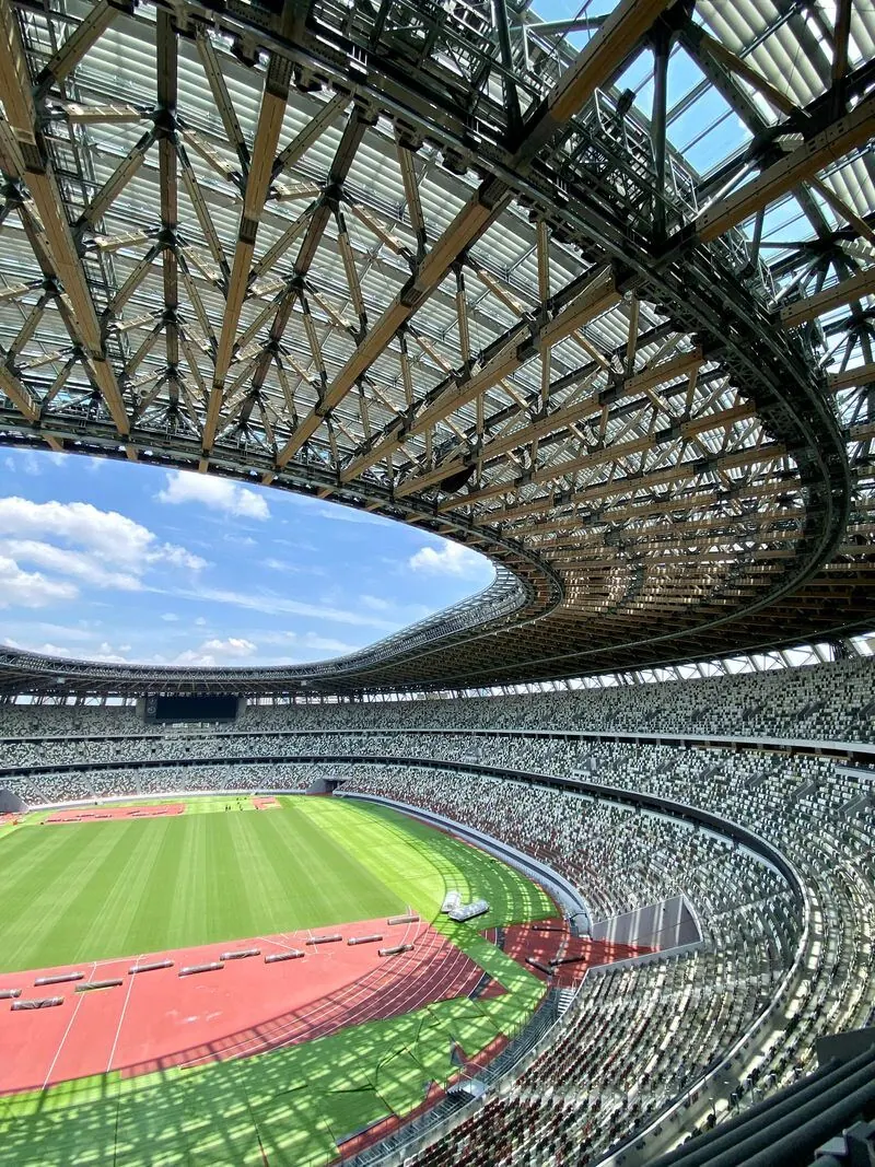 Japan National Stadium in Tokyo